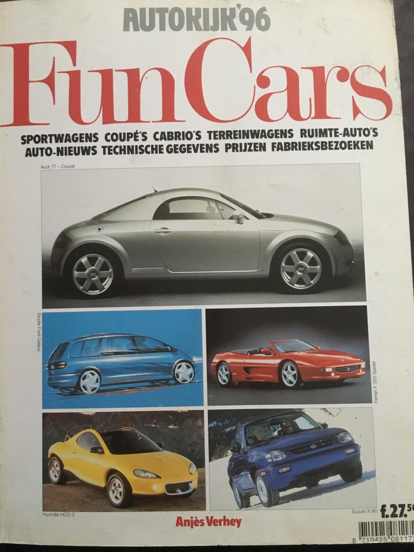Anjés Verhey - Fun Cars 1996, autokijk