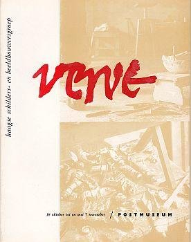 VERVE. (Co WESTERIK (typografie)) - 5 Jaar VERVE. Haagse schilders en beeldhouwersgroep. Expositie Postmuseum 1956.