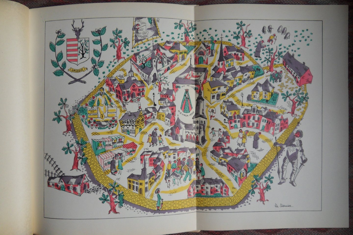 Weterings, Joseph. - Impressions de Belgique. [ Genummerd ex. 503 / 1000 ].