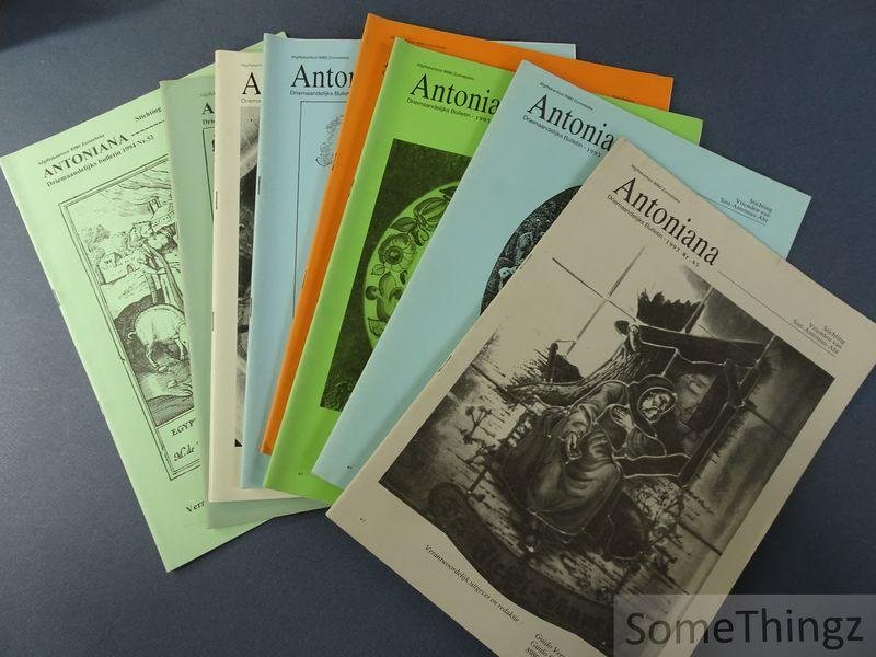 Vermeulen, Guido (red.) / e.a.. - Antoniana. Driemaandelijks Bulletin, 1993-1994, nr. 45-52. [8 vol.]