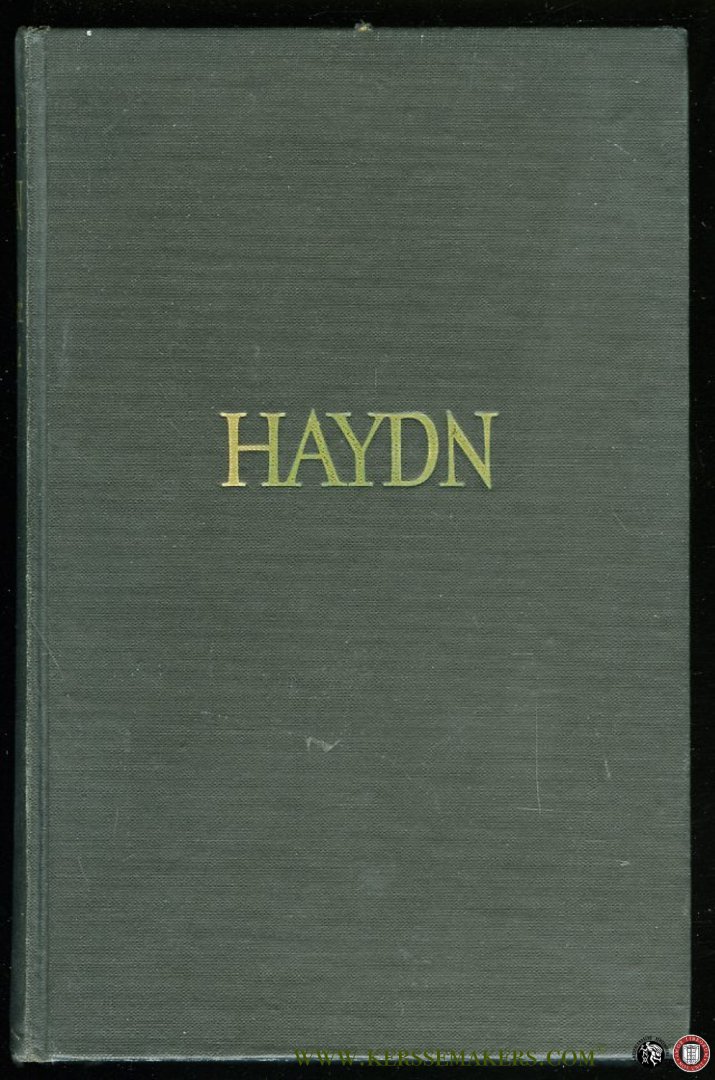 JACOB, H. - Haydn. Zijn kunst, zijn tijd, zijn roem