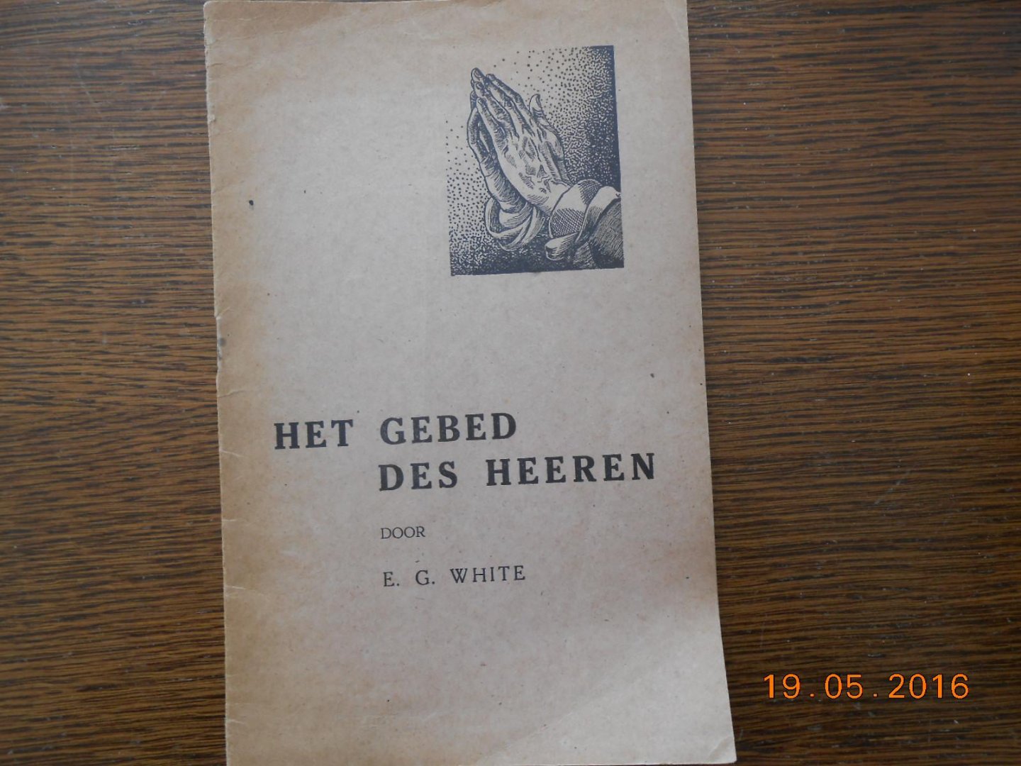 E G White - Het gebed  des Heeren