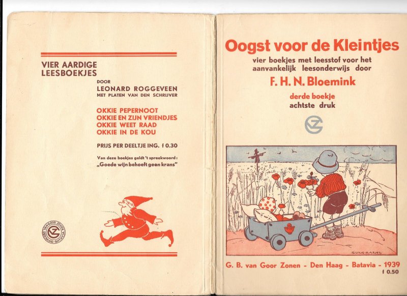 Bloemink, F H N - Oogst voor kleintjes 3e boekje 2e leerjaar