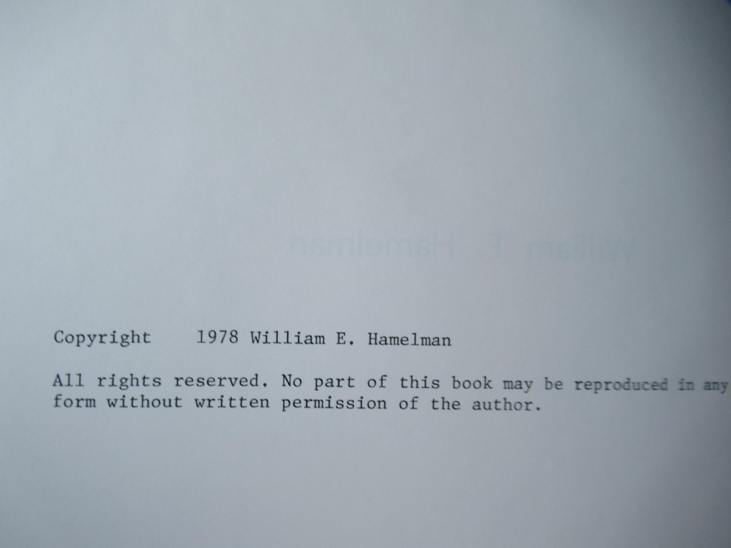 Hamelman, William E. - Of Red Eagles & Royal Crowns