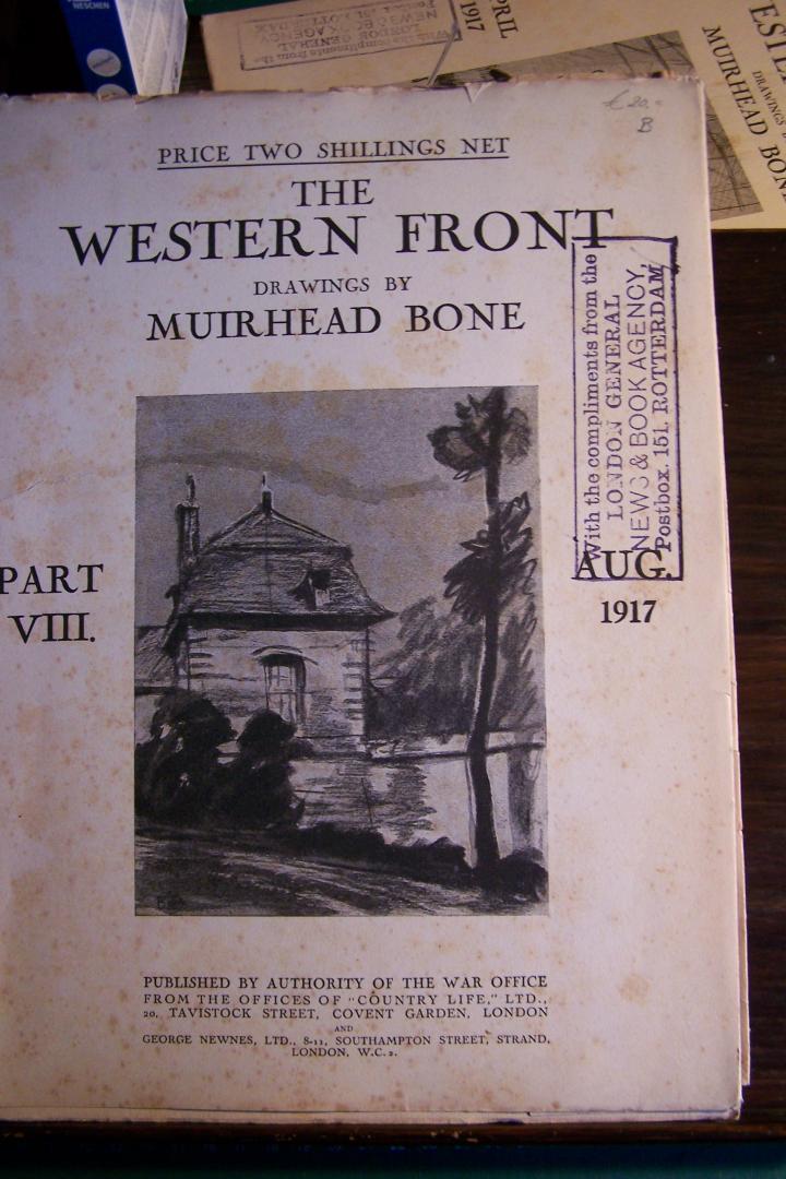 Muirhead Bone, Sir David - The Western Front,  Aug.1917  part  VIII.