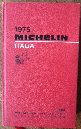 red. - Michelin Italia 1975.