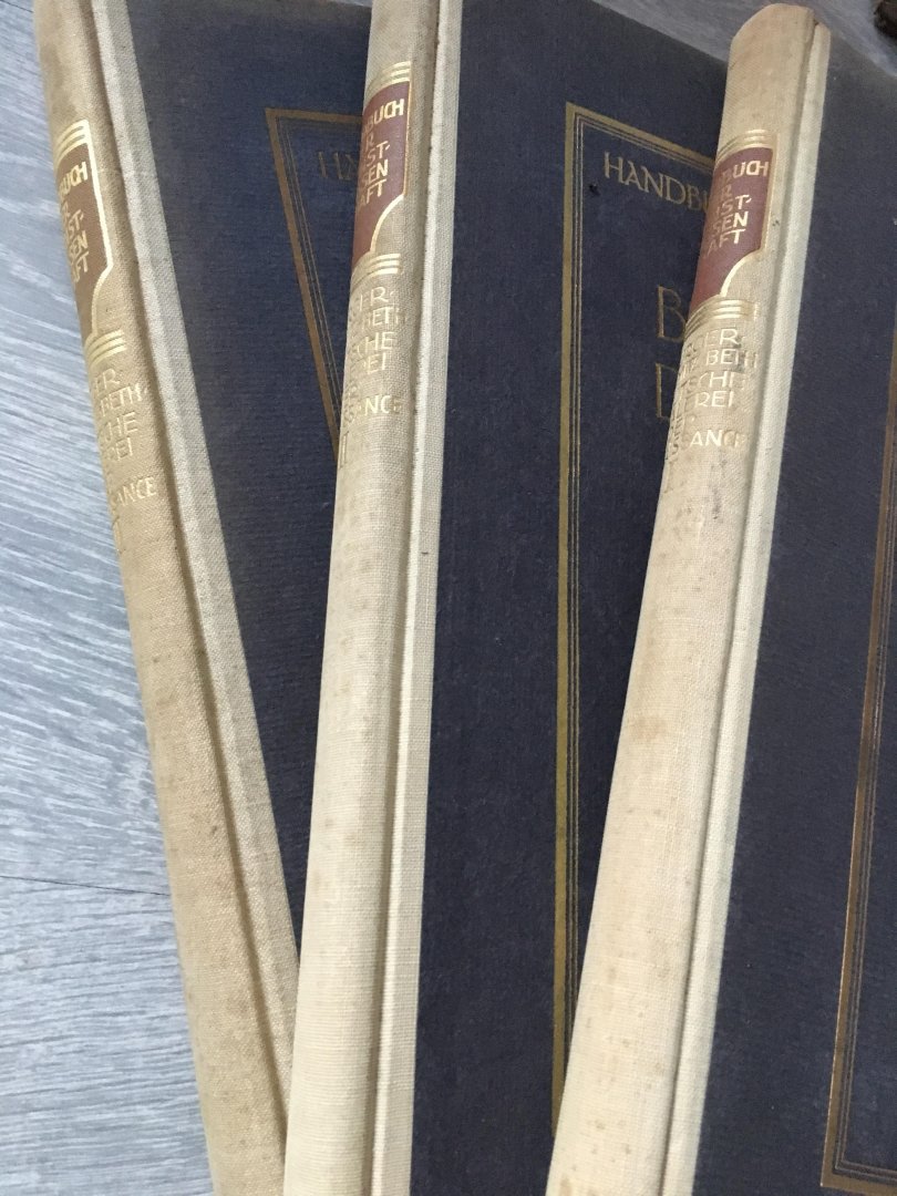 Fritz Burger, Hermann Schmitz, jur et Phil ignaz Beth - Handbuch Der Kunstwissenschaft Burger Schmitz Beth, die Deutsche Malerei der Renaissance