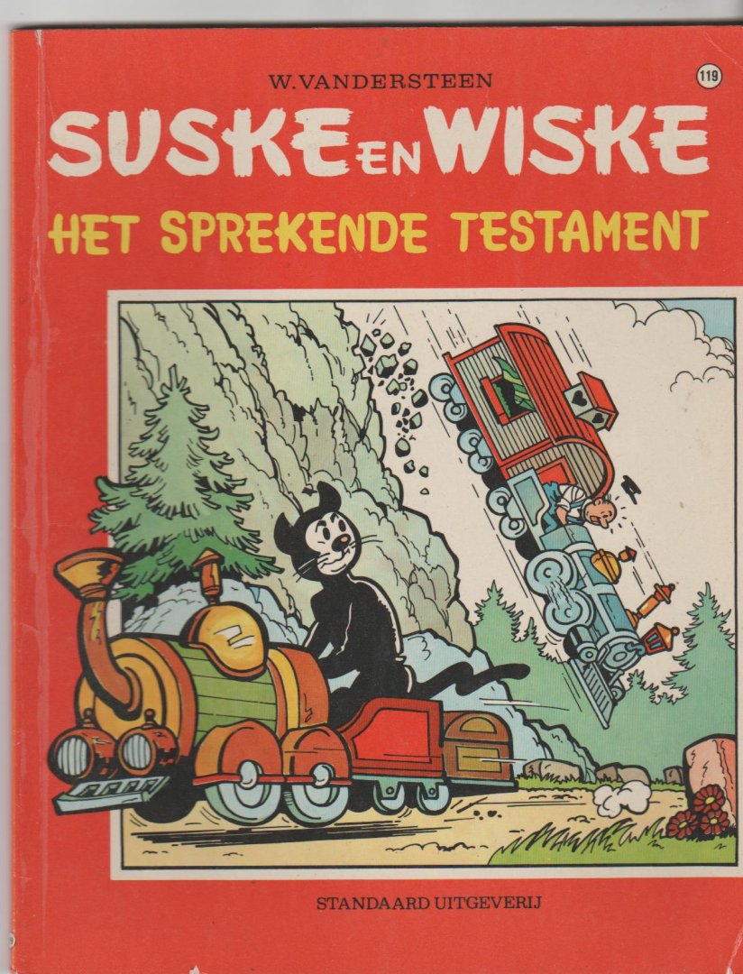 Vandersteen,Willy - Suske en Wiske 119 het sprekende testament 1e druk