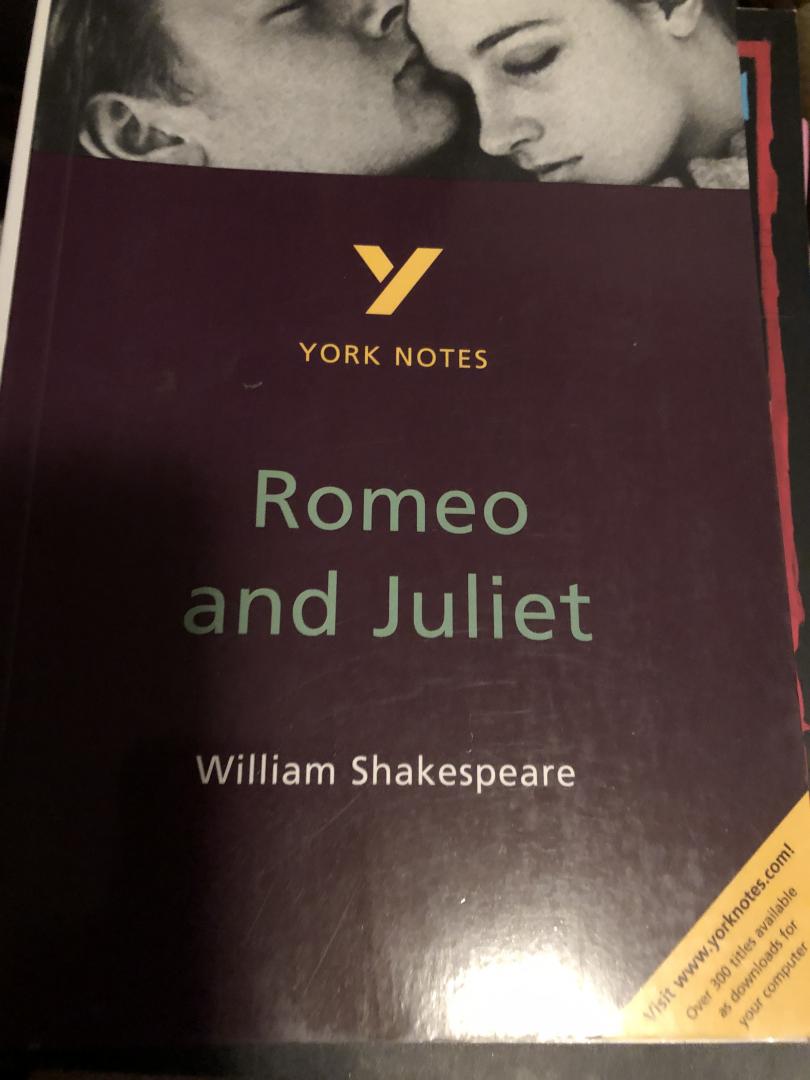 Shakespeare, William - Romeo and Juliet York notes