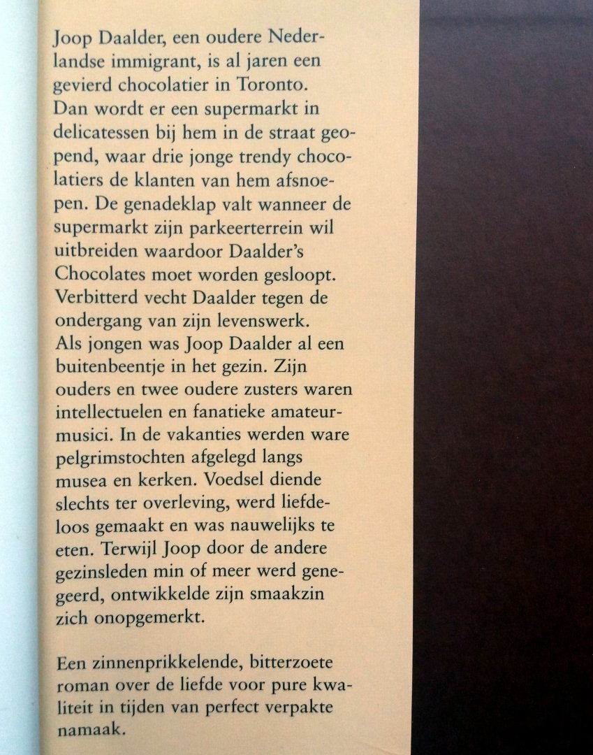 Schogt, Philibert - Daalder (Het leven van een fijnproever) (Ex.1)
