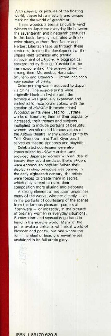 Neuer, Roni & Susugu Yoshida - Ukiyo-e: 250 Years of Japanese Art.