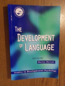 Barrett, Martyn - The development of language