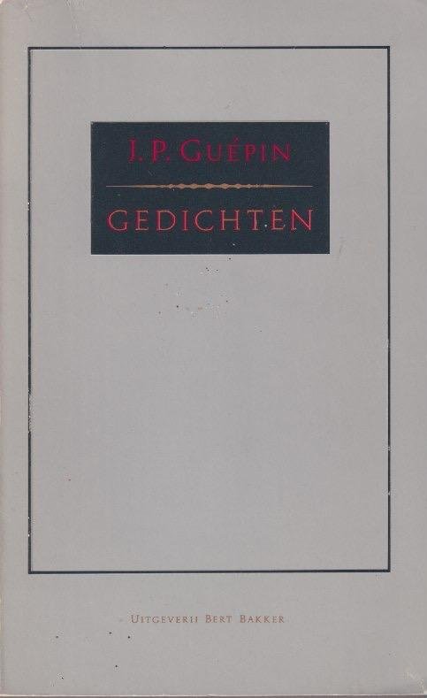 Guépin, J. P. - Gedichten