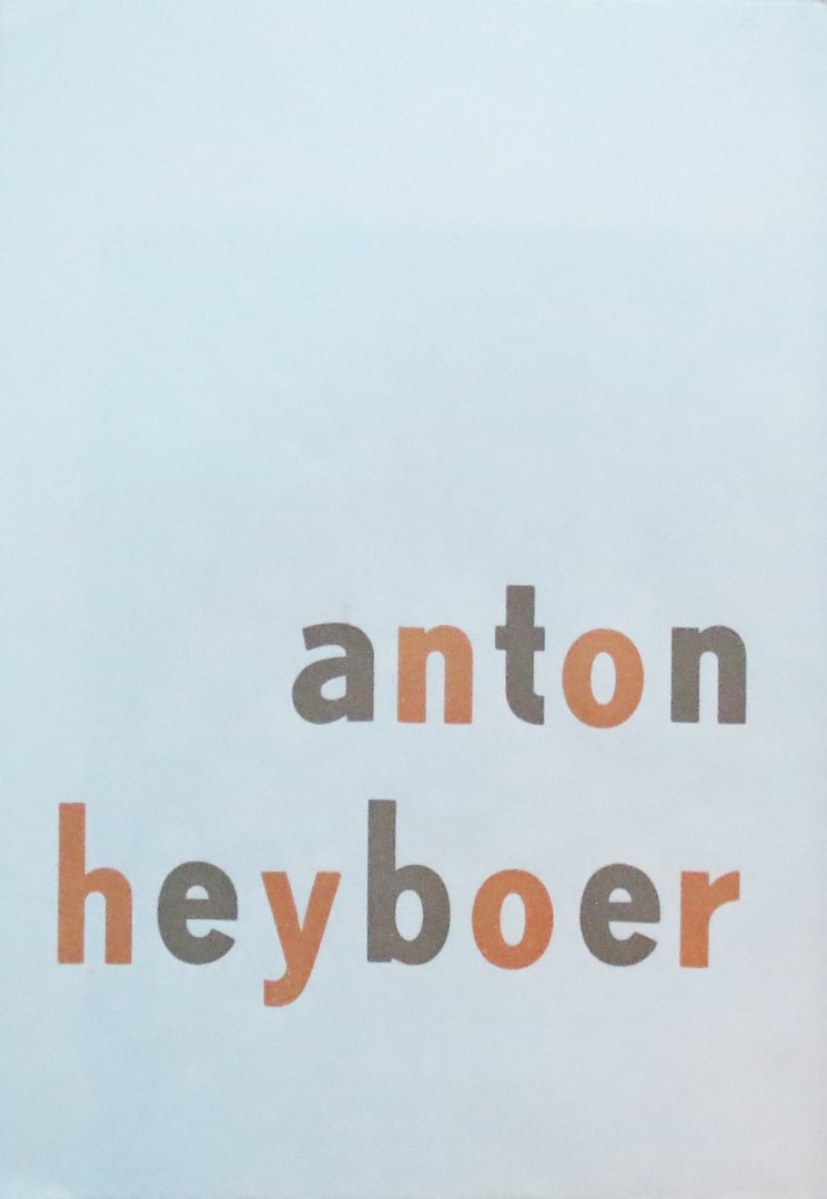 Stedelijk Museum Amsterdam ; Anton Heyboer ; W. Sandberg (design) - Anton Heyboer