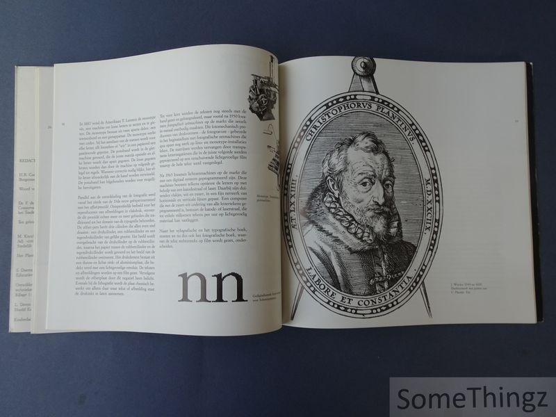 H.B. Cools (red.) / F. de Nave (inl.). - Over letters, boeken en prenten: didactische brochure voor het Museum Plantin-Moretus en het Stedelijk Prentenkabinet.