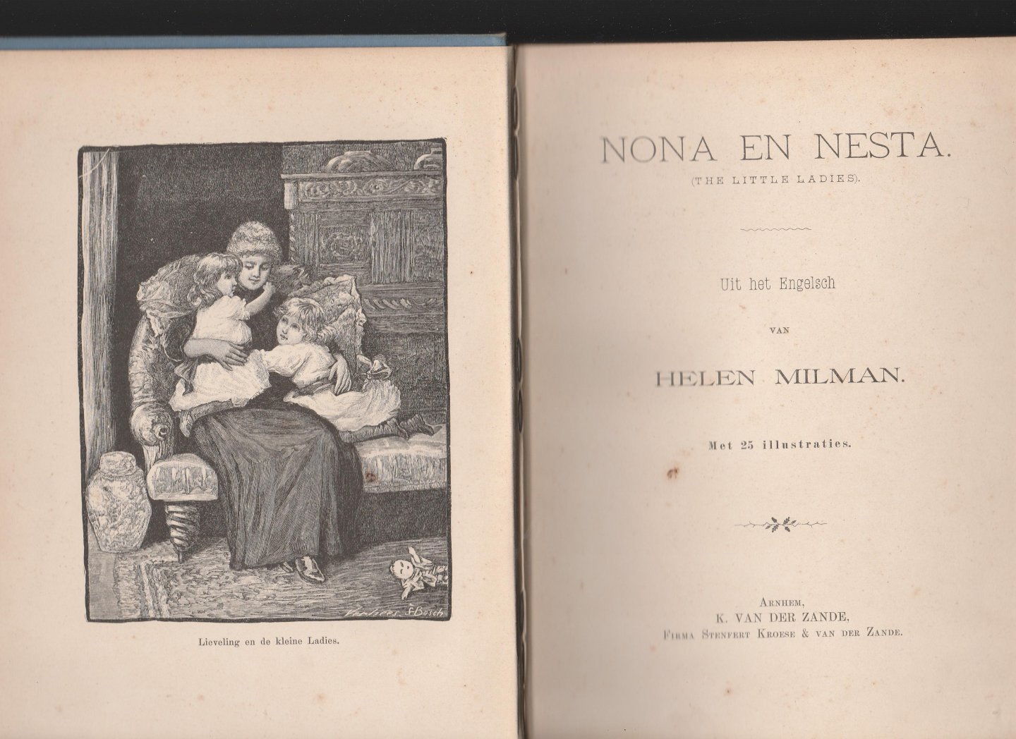 Milman, Helen - Nona en Nesta uit het engelsch (little ladies)