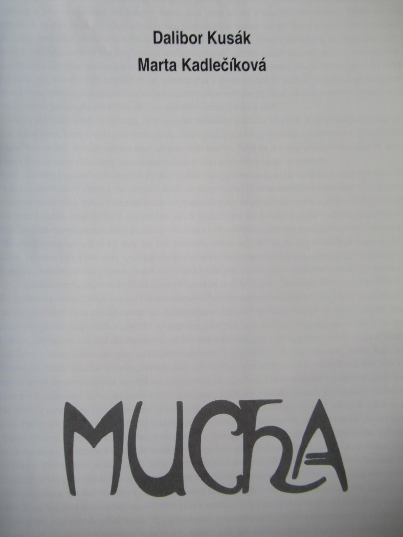 Kusak, Dalibor / Kadlecikova, Marta - Mucha Alfons 1860-1939