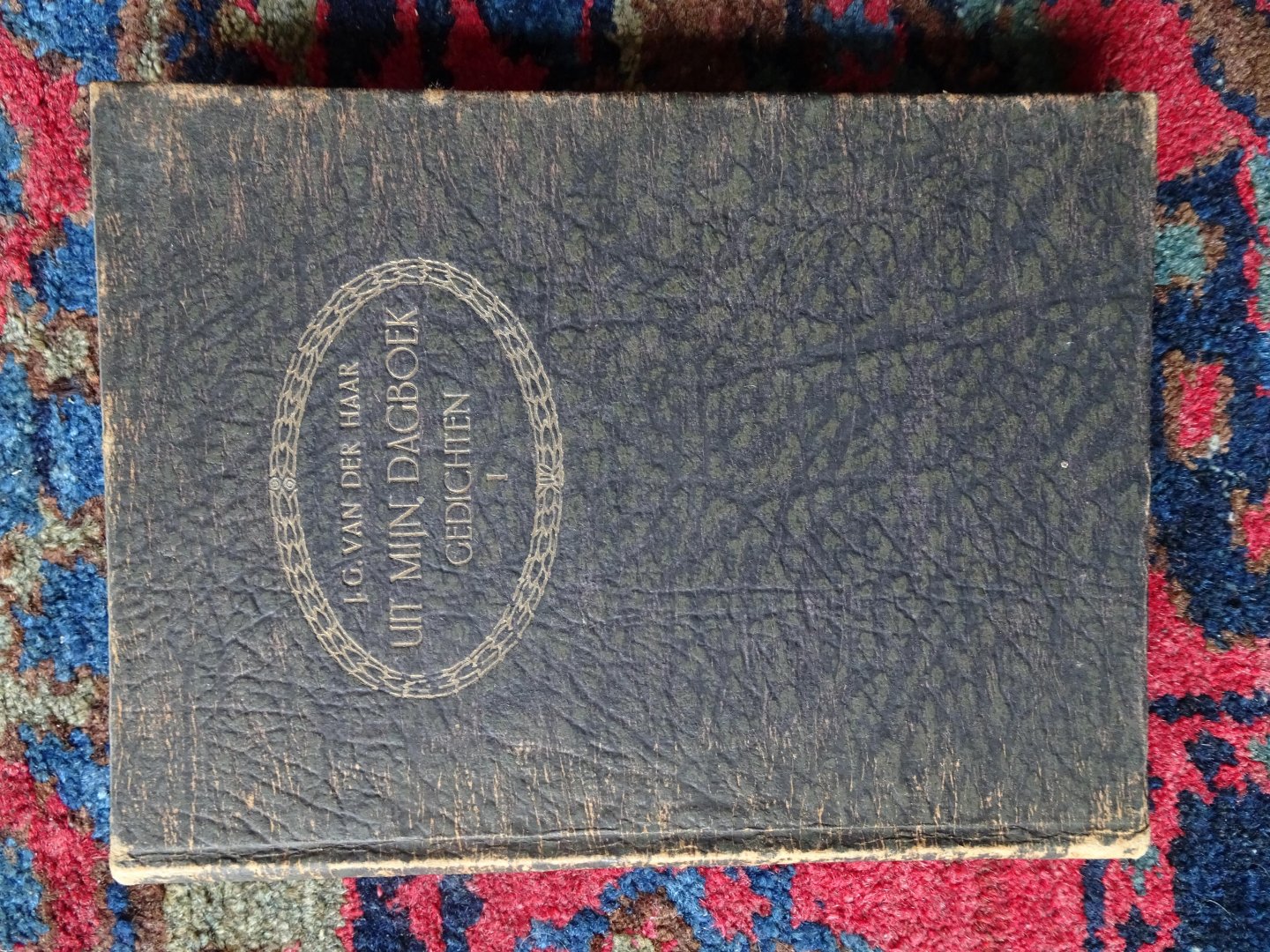Haar, J.G. van der (ps. W. van Weide) - UIT MIJN DAGBOEK Gedichten I