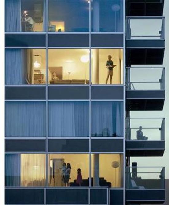 Ellen Kooi - Above Rotterdam / One Glass Tower by Wiel Arets & Nine Situations by Katrien Van Den Brande