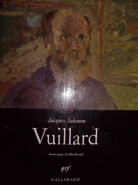 Salomon, Jaques -avant-propos de John Reewald - Vuillard.  -  1868-1940