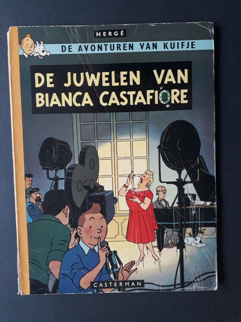 Hergé - Kuifje de juwelen van Bianca Castafiore