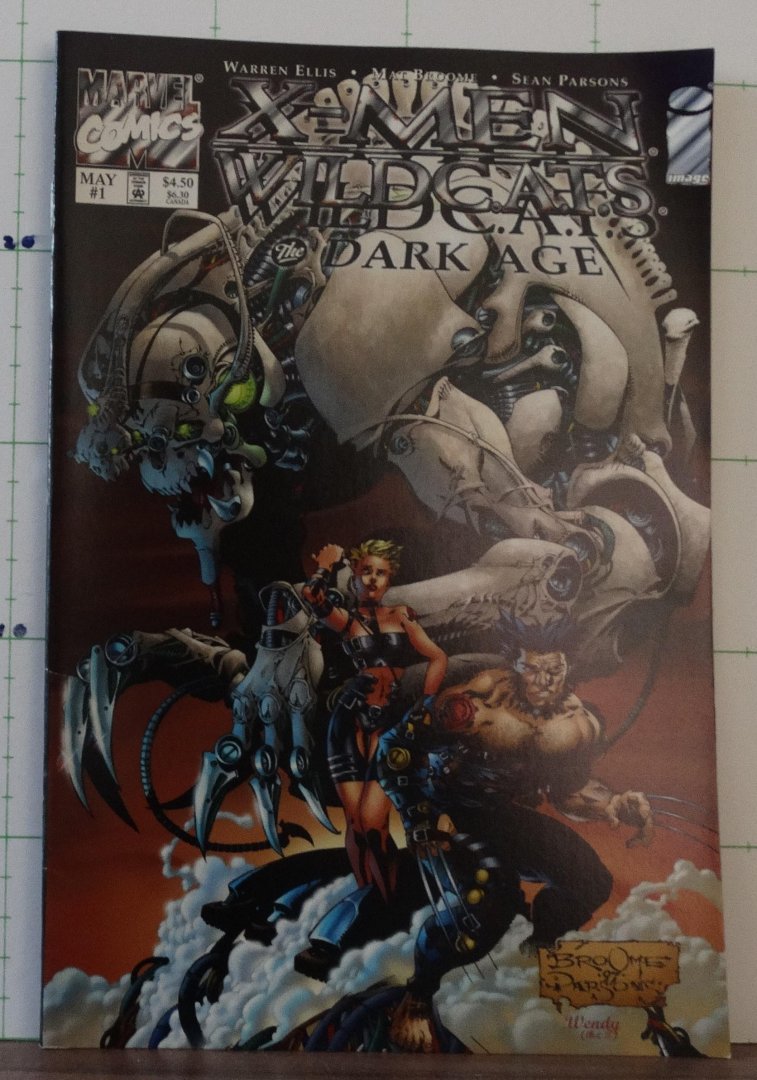 Ellis, Warren - Broome, Mat - Parsons, Sean - Wildcats / X-men - may 1 - the dark age