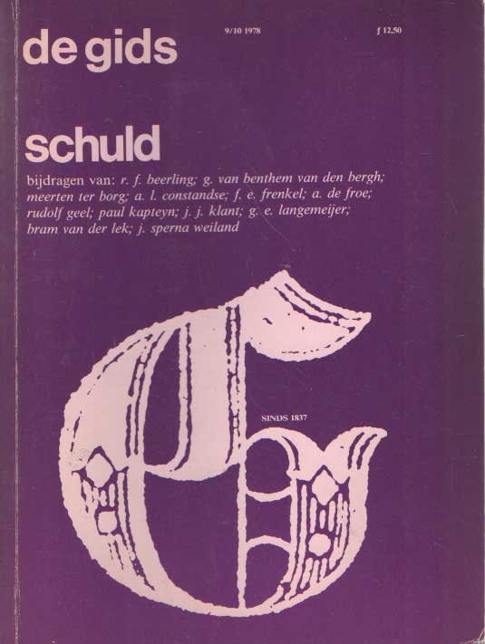 Constandse, H. Mulisch e.a. (redactie), A.L. - De Gids. Algemeen Cultureel Maandblad. Honderdeenenveertigste jaargang, 1978 no. 9/10
