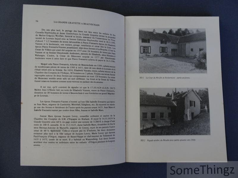 Schayes, Joseph. - Les sentiers de l'histoire à Beauvechain et environs.