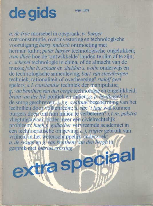Constandse, H. Mulisch e.a. (redactie), A.L. - De Gids. Algemeen Cultureel Maandblad. Honderdvierendertigste jaargang, 1971 no. 9/10