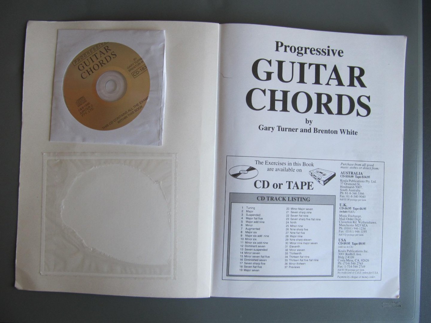 Gary Turner and Brenton White - Progressive Guitar Chords- For Beginner To Advanced Guitarists