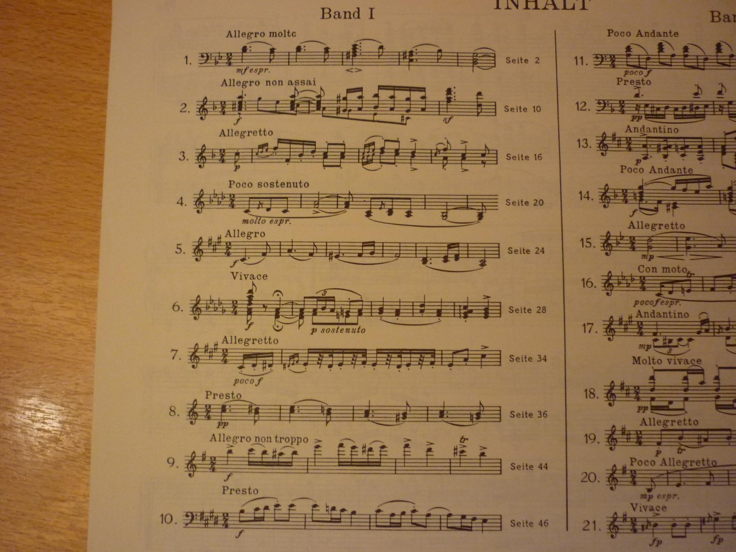 Brahms; Johannes (1833 – 1897) - Ungarische Tanze - Band 1: Nr. 1-10; Klavier zu 4 Handen (Herausgegeben von Otto Singer)