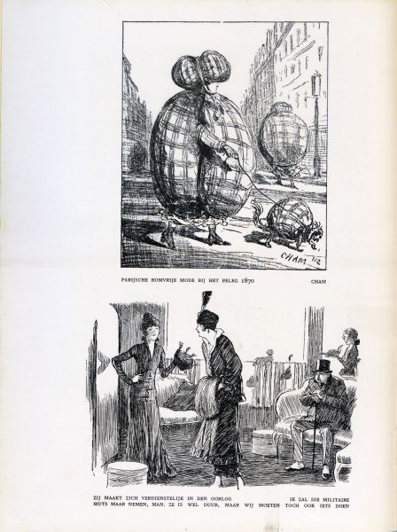 Veth, Cornelis - De mode in de caricatuur
