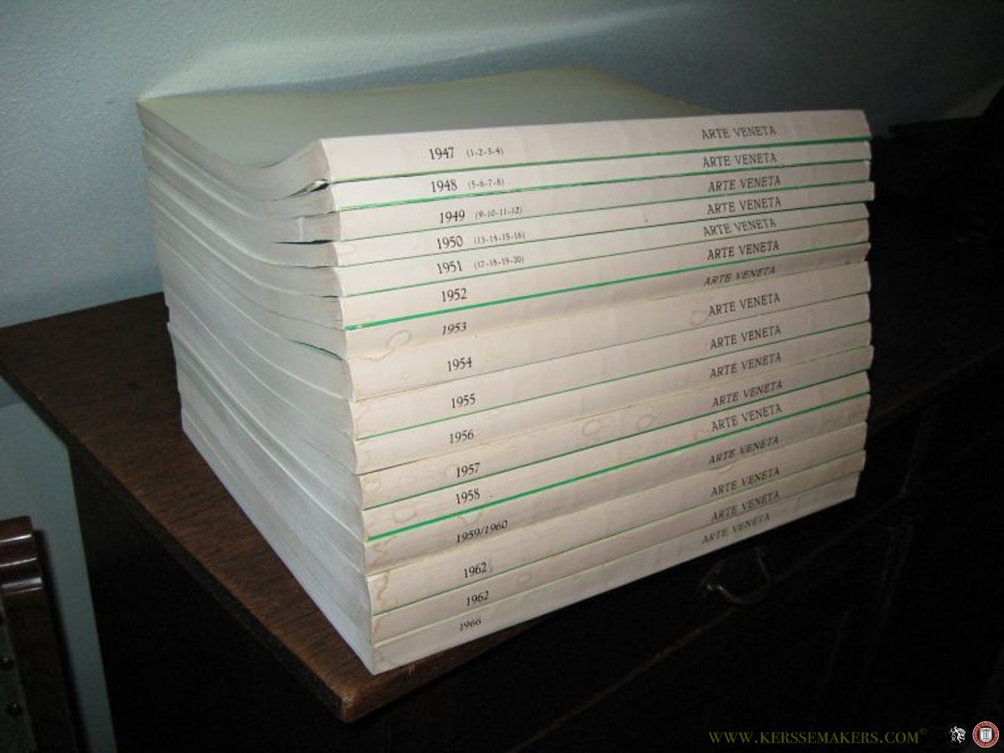 Arte Veneta: - Arte Veneta. Rivista di storia dell' Arte. Volumes I-XVI (1947-1962), XX (1966).