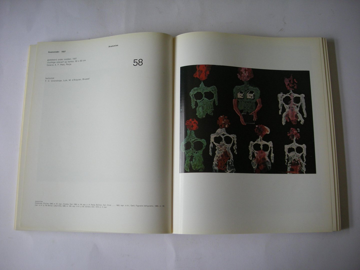 Hammacher-van den Brande, R. ten geleide - Dali, Exposition avec la collection de Edward F.W.James