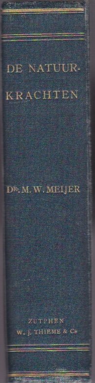 Meijer, M[ax].W[ilhelm]. Dr. (1853-1910) - Een beeld van het heelal in zijne natuurkundige en scheikundige eigenschappen. Voor Nederland bewerkt door Dr. B.C. Goudsmit. Met 10 prachtige platen in kleurendruk en ruim 500 afbeeldingen in den tekst