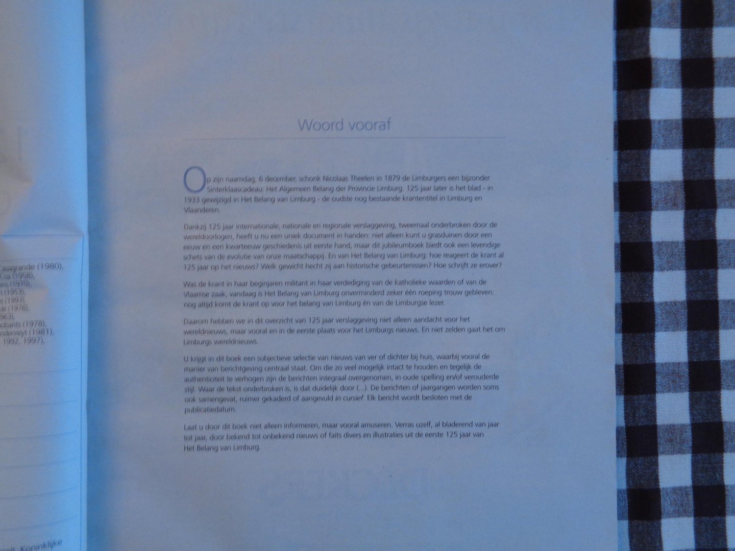 koen driessens - jubileumboek-  125 jaar Het belang van Limburg