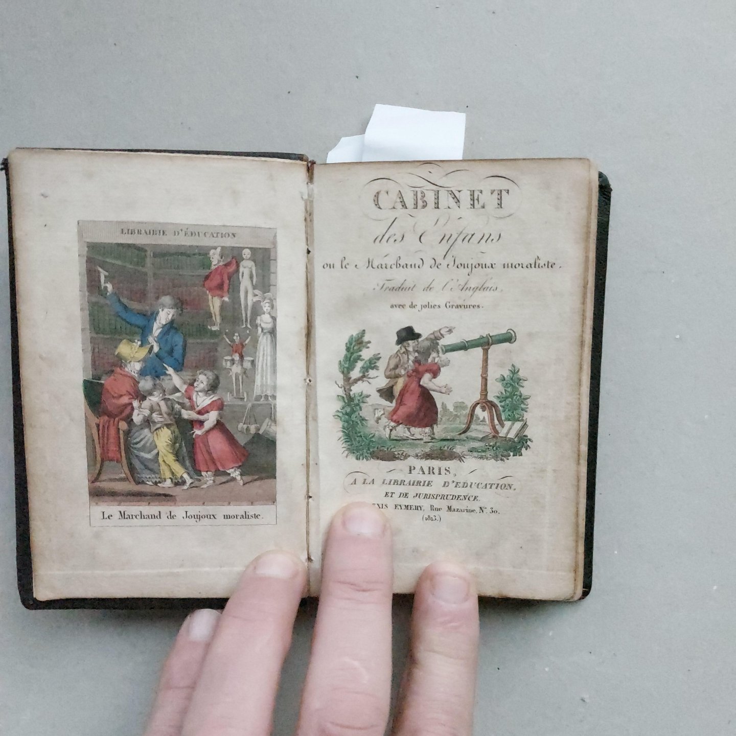  - Le cabinet des enfants ou le vendeur de joujoux moraliste