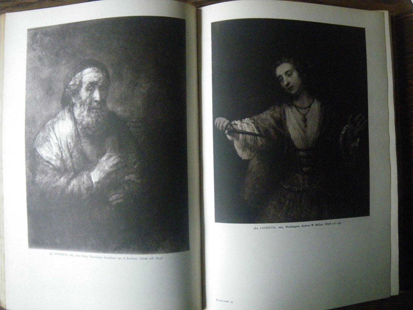 inl. Dr. A. Bredius - Rembrandt schilderijen met 630 afbeeldingen en tekst