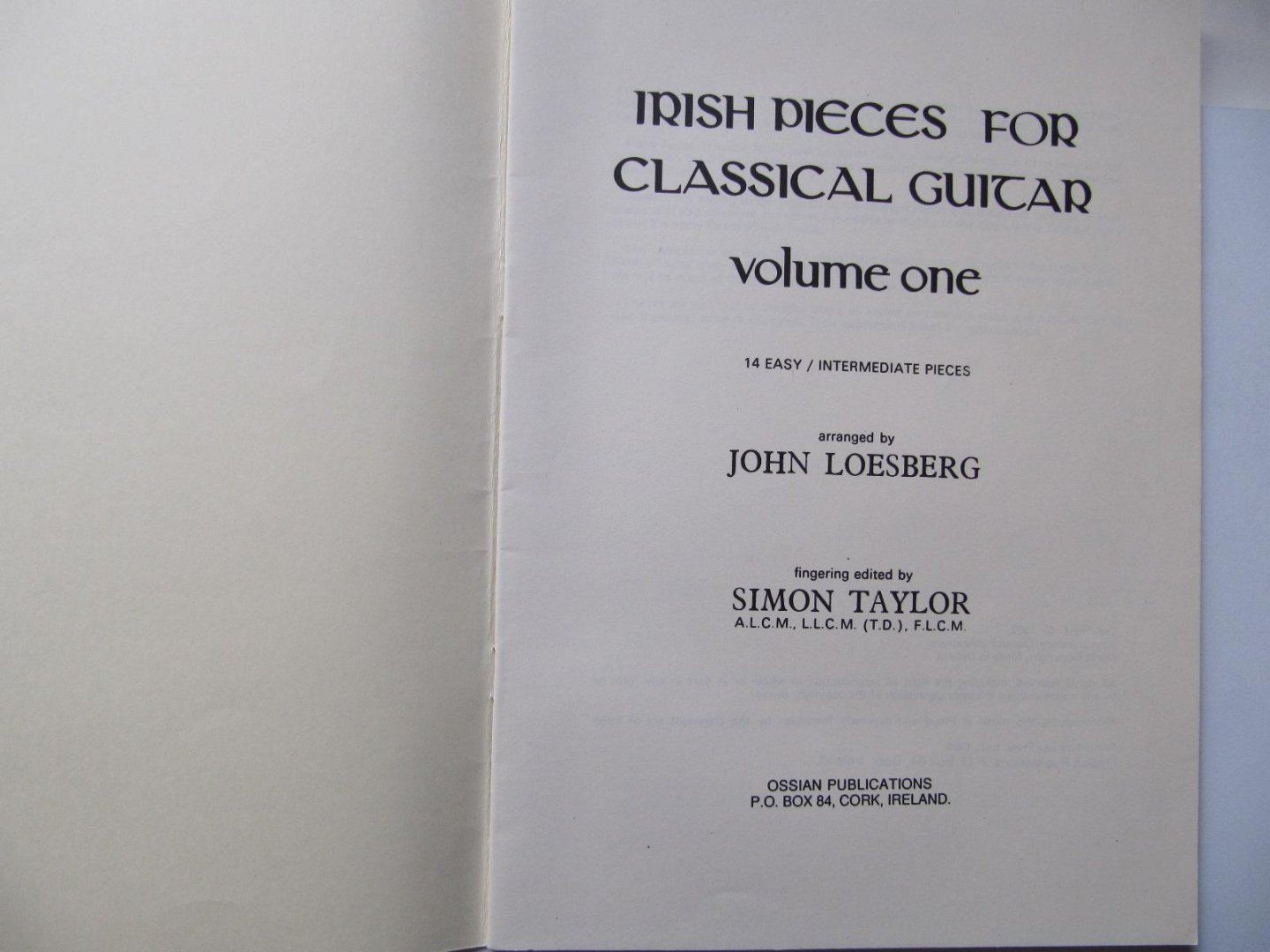 John Loesberg - The Irish Collection-