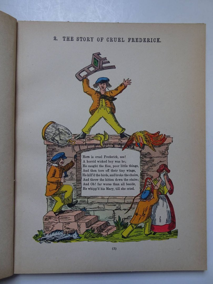 Hoffmann, Heinrich. - Struwwelpeter. The English Struwwelpeter or pretty stories and funny pictures.