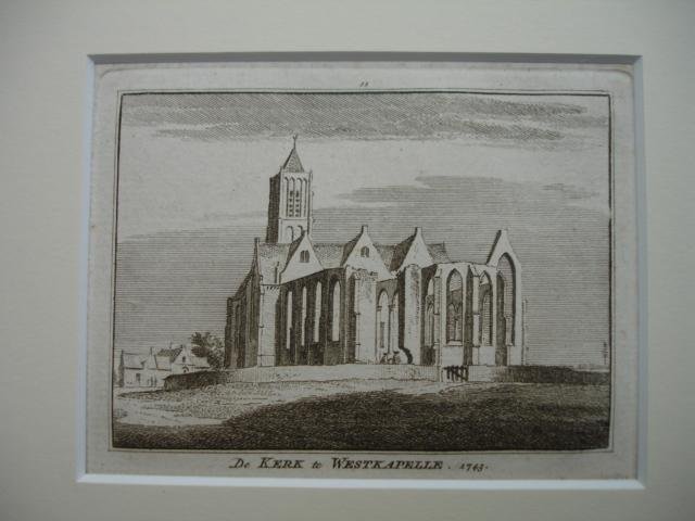 Westkapelle. - De kerk te Westkapelle.