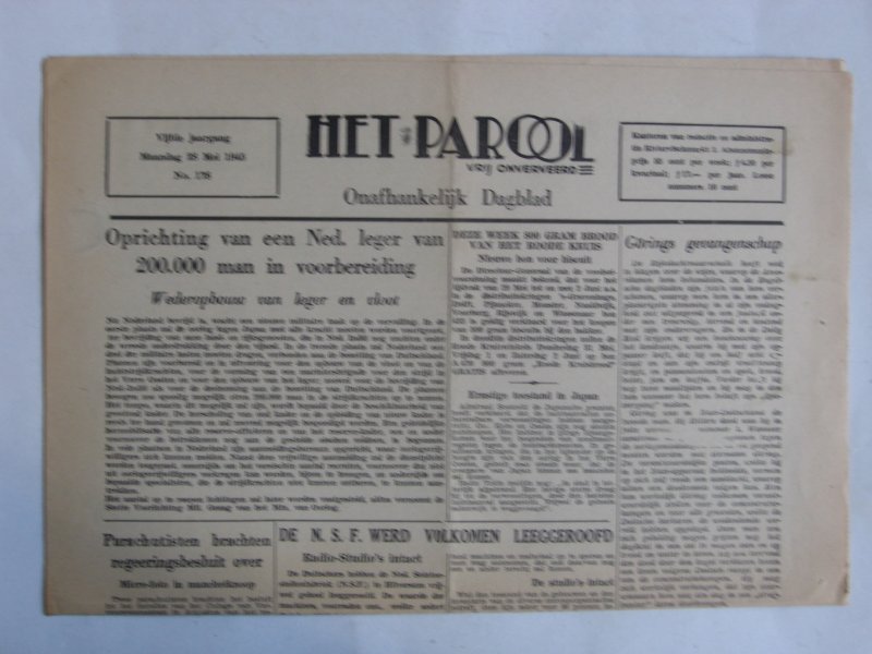  - Het Parool, Dagblad voor Den Haag