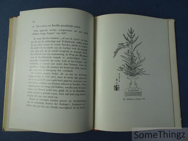 Sadler, A.L. - Ikebana of het kunstig bloemschikken. Vertaald en ingeleid door Jan Poortenaar.