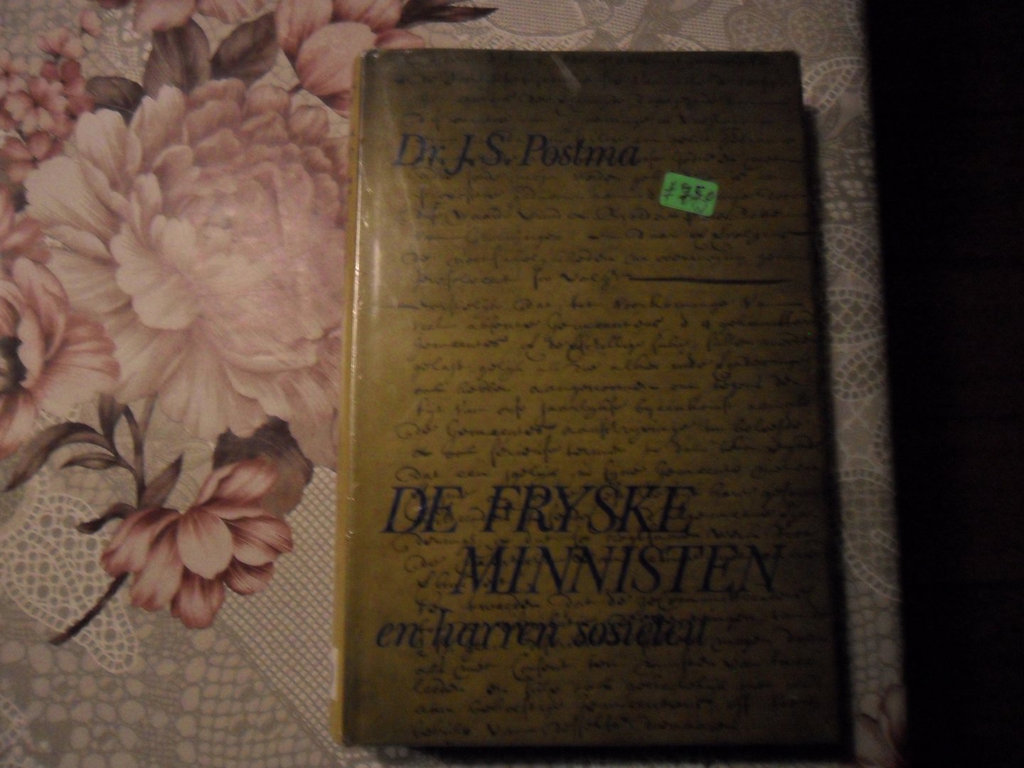 Postma J.S. - De Fryske ministen en harren sosiëteit