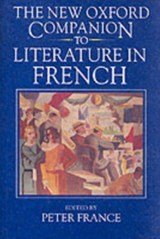 The New Oxford Companion to Literature in French