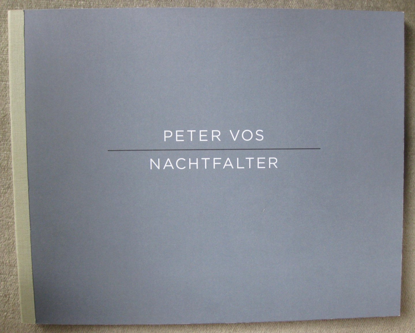 Vos, Peter  -  Fuchs, Rutger (design) - Nachtfalter