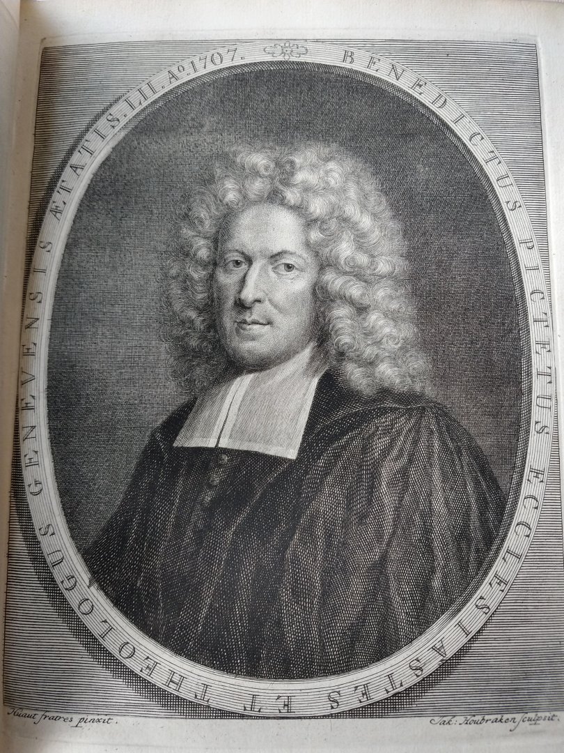 Pictet, Benedictus - De christelyke god-geleertheid en kennis der zaligheid, of verklaring der waarheden, die God aan de menschen in de H. Schrift heeft geopenbaart (omschreven in 15 boecken) Deel 1 + 2