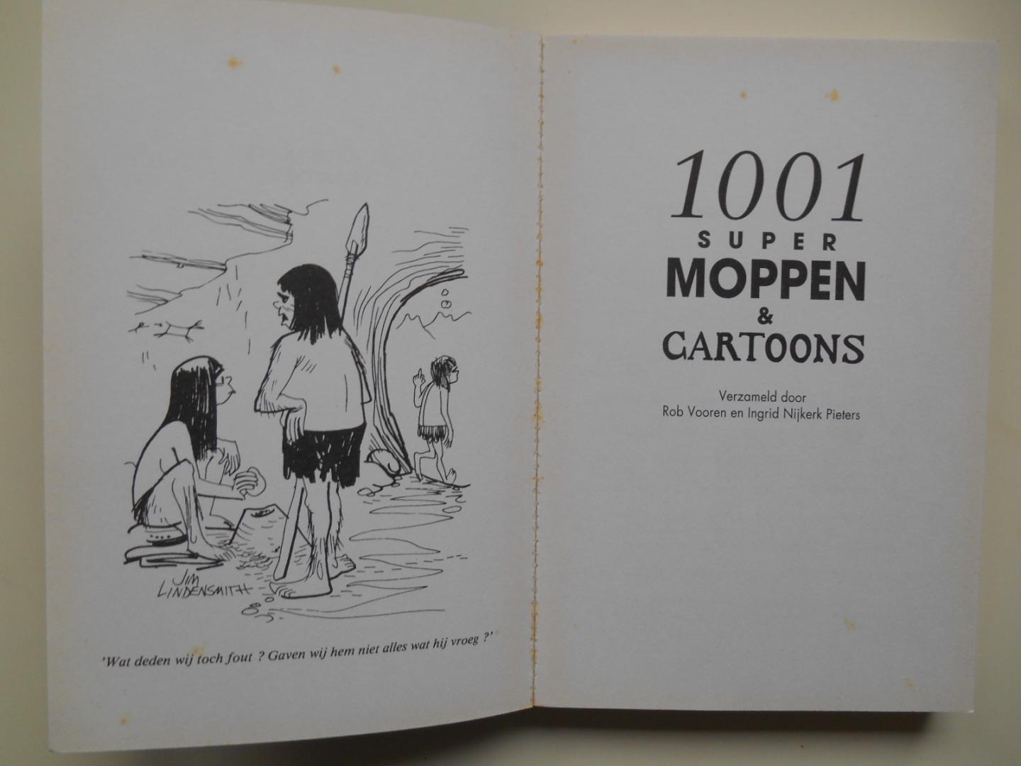Nijkerk Pieters, Ingrid & Nooren, Rob - 1001 moppen en cartoons - super moppen