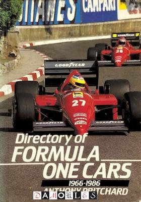 Anthony Pritchard - Directory of Formula One Cars 1966 - 1986