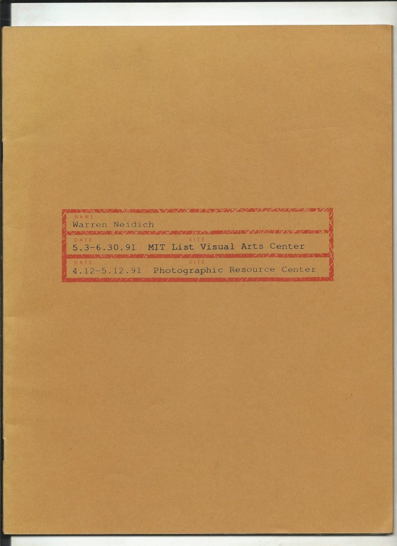 Neidich, Warren, David Joselit - Warren Neidich (exposition Historical In(ter)ventions